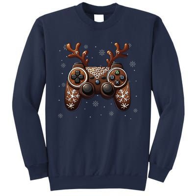 Christmas The Gamer Reindeer Video Gaming Sweatshirt