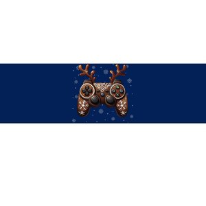 Christmas The Gamer Reindeer Video Gaming Bumper Sticker