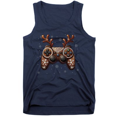 Christmas The Gamer Reindeer Video Gaming Tank Top