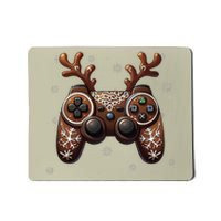 Christmas The Gamer Reindeer Video Gaming Mousepad