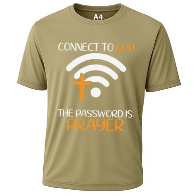 Connect To God He The Password Is Prayer God Faith Jesus Performance Shirt