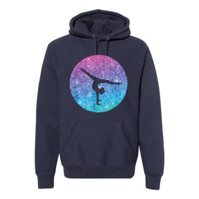 Cute Trendy Gymnastics Gift For Girl Teens And Women Premium Hoodie