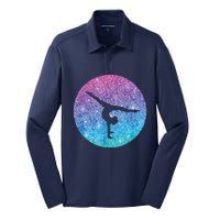 Cute Trendy Gymnastics Gift For Girl Teens And Women Silk Touch Performance Long Sleeve Polo