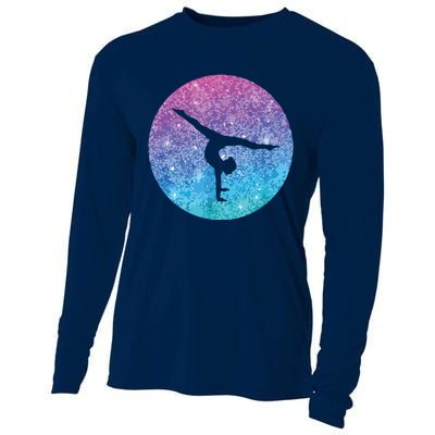 Cute Trendy Gymnastics Gift For Girl Teens And Women Cooling Performance Long Sleeve Crew