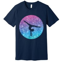 Cute Trendy Gymnastics Gift For Girl Teens And Women Premium T-Shirt