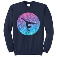 Cute Trendy Gymnastics Gift For Girl Teens And Women Tall Sweatshirt