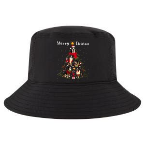 Christmas Tree Greater Swiss Mountain Dog Lover Xmas Gift Cool Comfort Performance Bucket Hat