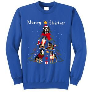 Christmas Tree Greater Swiss Mountain Dog Lover Xmas Gift Sweatshirt