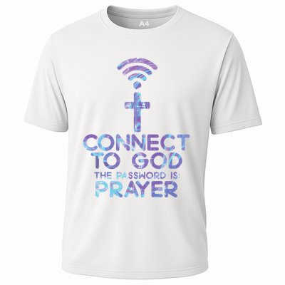 Connect To God Password Prayer Jesus Christian Performance Shirt