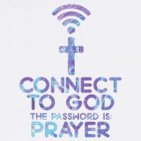 Connect To God Password Prayer Jesus Christian Cooling Performance Crew T-Shirt