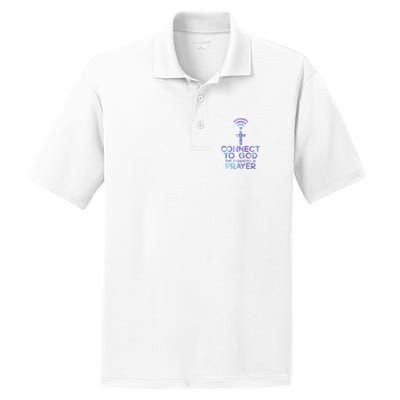 Connect To God Password Prayer Jesus Christian PosiCharge RacerMesh Polo