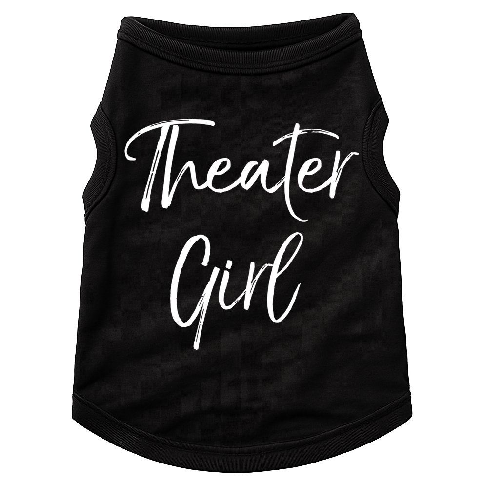 Cute Theatre Gift Broadway Lovers Theater Girl Cool Gift Doggie Tank