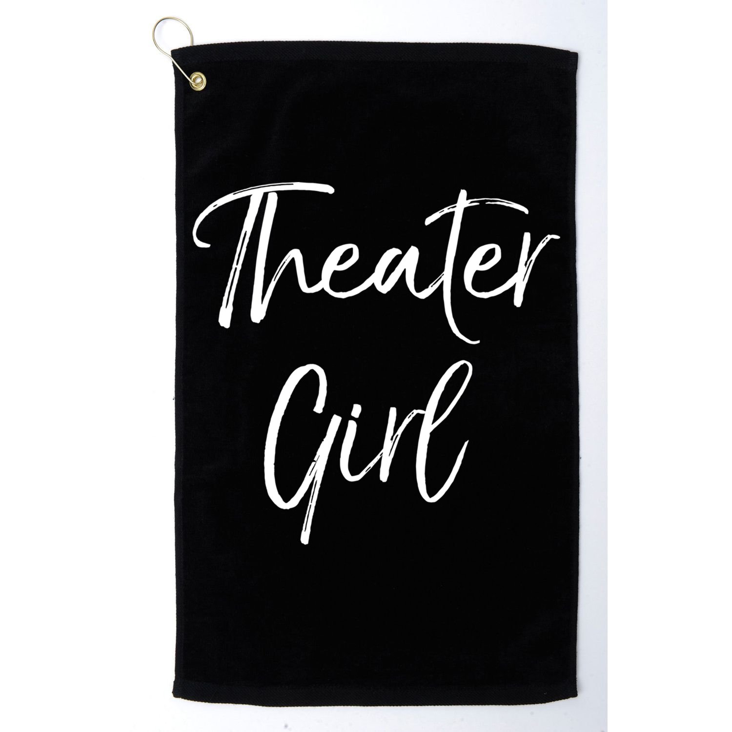 Cute Theatre Gift Broadway Lovers Theater Girl Cool Gift Golf Towel