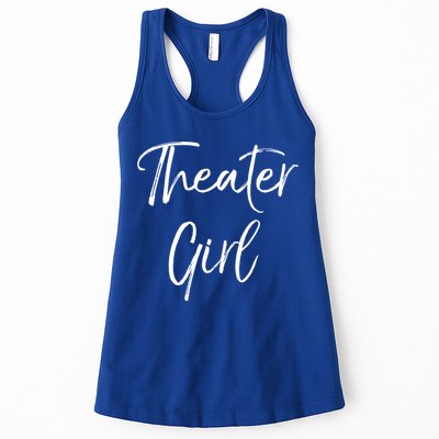 Cute Theatre Gift Broadway Lovers Theater Girl Cool Gift Womens Tank Top