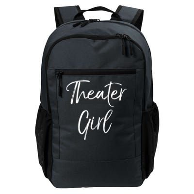 Cute Theatre Gift Broadway Lovers Theater Girl Cool Gift Daily Commute Backpack