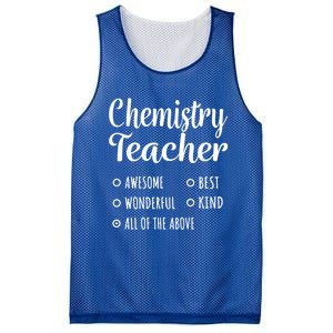 Chemistry Teacher Gift Funny Gift Cool Gift Mesh Reversible Basketball Jersey Tank