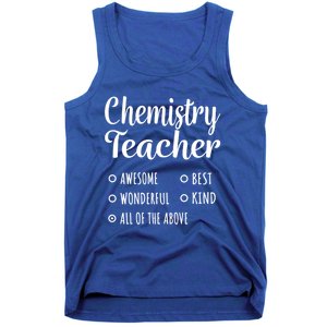 Chemistry Teacher Gift Funny Gift Cool Gift Tank Top