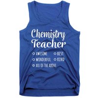 Chemistry Teacher Gift Funny Gift Cool Gift Tank Top