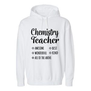 Chemistry Teacher Gift Funny Gift Cool Gift Garment-Dyed Fleece Hoodie