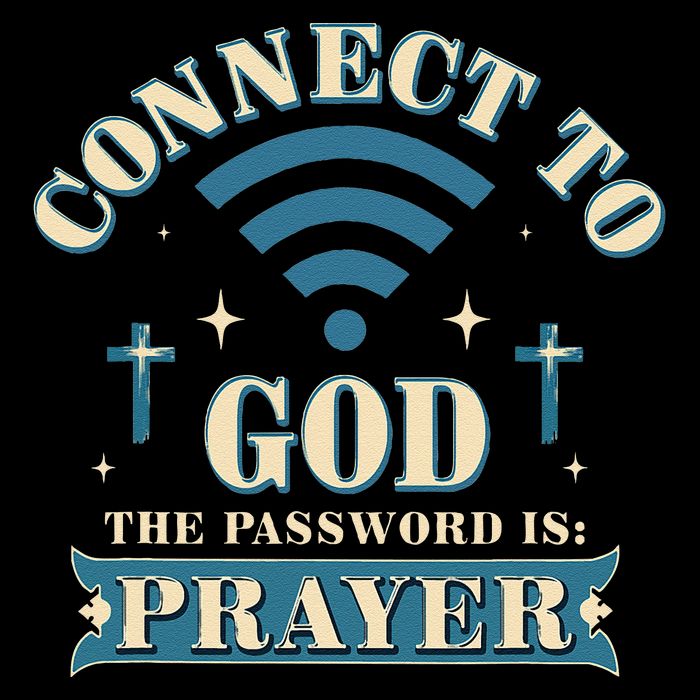 Connect To God The Password Is Prayer Jesus City Backpack
