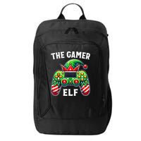 Christmas The Gamer Elf Video Gaming City Backpack