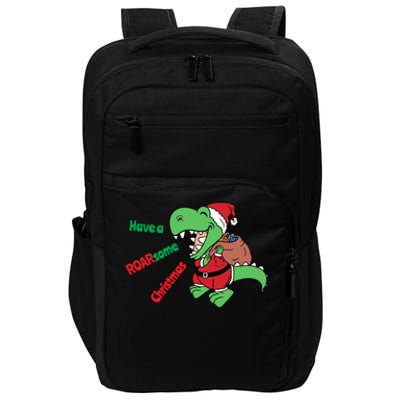 Christmas Trex Gift Have A Roarsome Christmas Gift Impact Tech Backpack