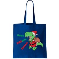 Christmas Trex Gift Have A Roarsome Christmas Gift Tote Bag