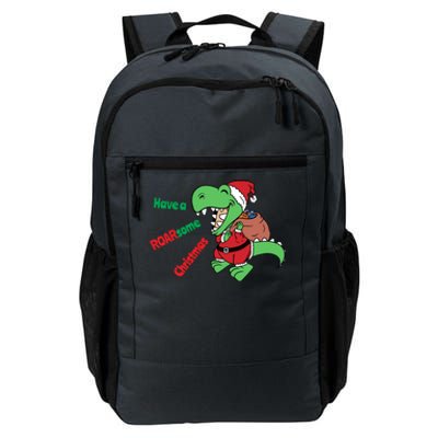 Christmas Trex Gift Have A Roarsome Christmas Gift Daily Commute Backpack