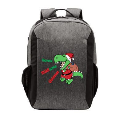 Christmas Trex Gift Have A Roarsome Christmas Gift Vector Backpack