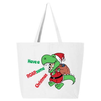 Christmas Trex Gift Have A Roarsome Christmas Gift 25L Jumbo Tote