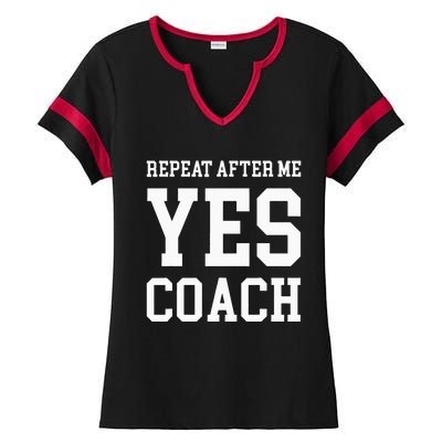 Coach ThankYou Gift YES COACH Ladies Halftime Notch Neck Tee