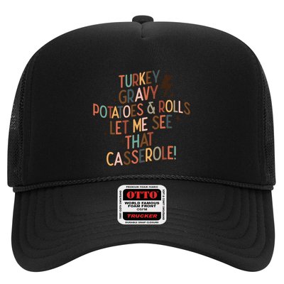 Cute Turkey Gravy Potatoes And Rolls Thanksgiving Cute Gift Trucker Hat