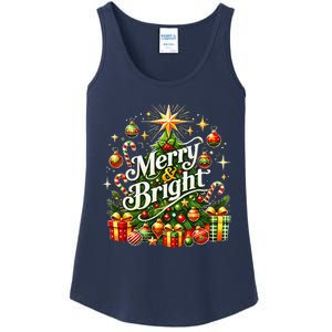 Christmas Tree & Gifts – Holiday Joy Ladies Essential Tank