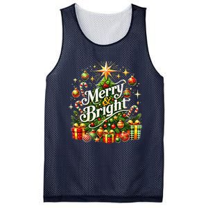 Christmas Tree & Gifts – Holiday Joy Mesh Reversible Basketball Jersey Tank