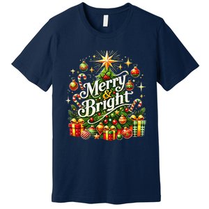 Christmas Tree & Gifts – Holiday Joy Premium T-Shirt