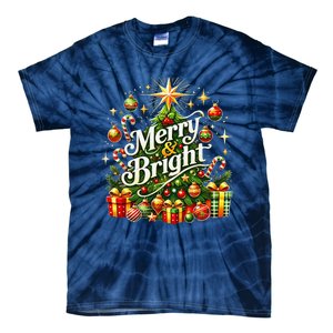 Christmas Tree & Gifts – Holiday Joy Tie-Dye T-Shirt