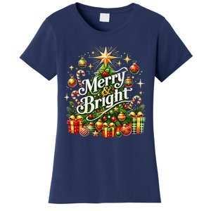 Christmas Tree & Gifts – Holiday Joy Women's T-Shirt