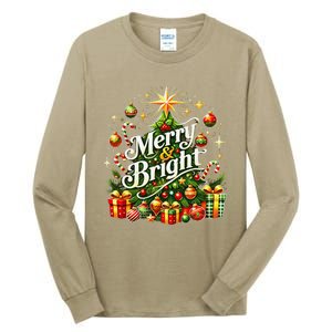 Christmas Tree & Gifts – Holiday Joy Tall Long Sleeve T-Shirt