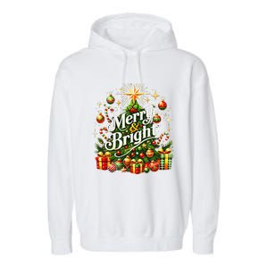 Christmas Tree & Gifts – Holiday Joy Garment-Dyed Fleece Hoodie