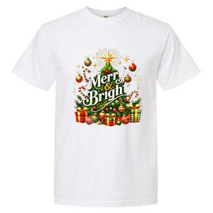 Christmas Tree & Gifts – Holiday Joy Garment-Dyed Heavyweight T-Shirt