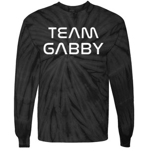 Cool Team Gabby First Name Show Support Be On Team Gabby Tie-Dye Long Sleeve Shirt