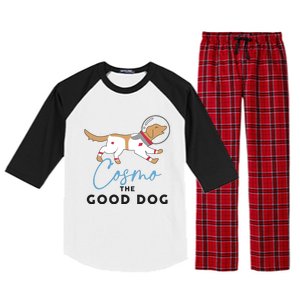 Cosmo The Good Dog Rocket Lylla Floor & Teefs Space Dog Raglan Sleeve Pajama Set