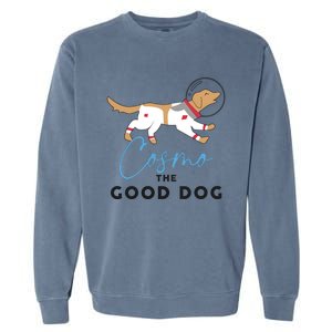 Cosmo The Good Dog Rocket Lylla Floor & Teefs Space Dog Garment-Dyed Sweatshirt