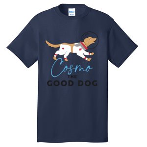 Cosmo The Good Dog Rocket Lylla Floor & Teefs Space Dog Tall T-Shirt