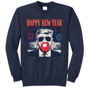 Cute Trump Happy New Year 2025 DaddyS Home Inauguration Sweatshirt