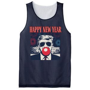 Cute Trump Happy New Year 2025 DaddyS Home Inauguration Mesh Reversible Basketball Jersey Tank