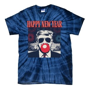 Cute Trump Happy New Year 2025 DaddyS Home Inauguration Tie-Dye T-Shirt