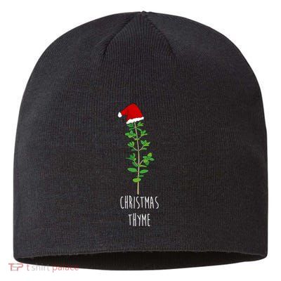Christmas Thyme Holiday Sustainable Beanie