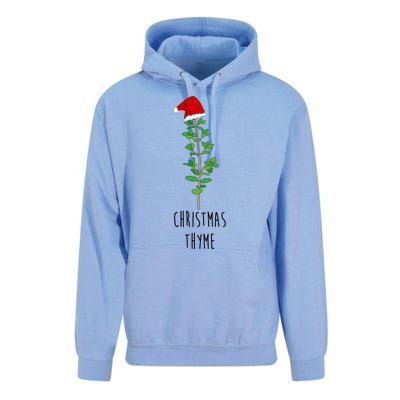 Christmas Thyme Holiday Unisex Surf Hoodie