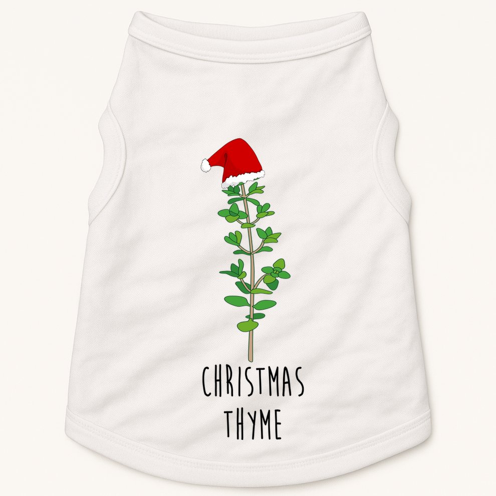 Christmas Thyme Holiday Doggie Tank